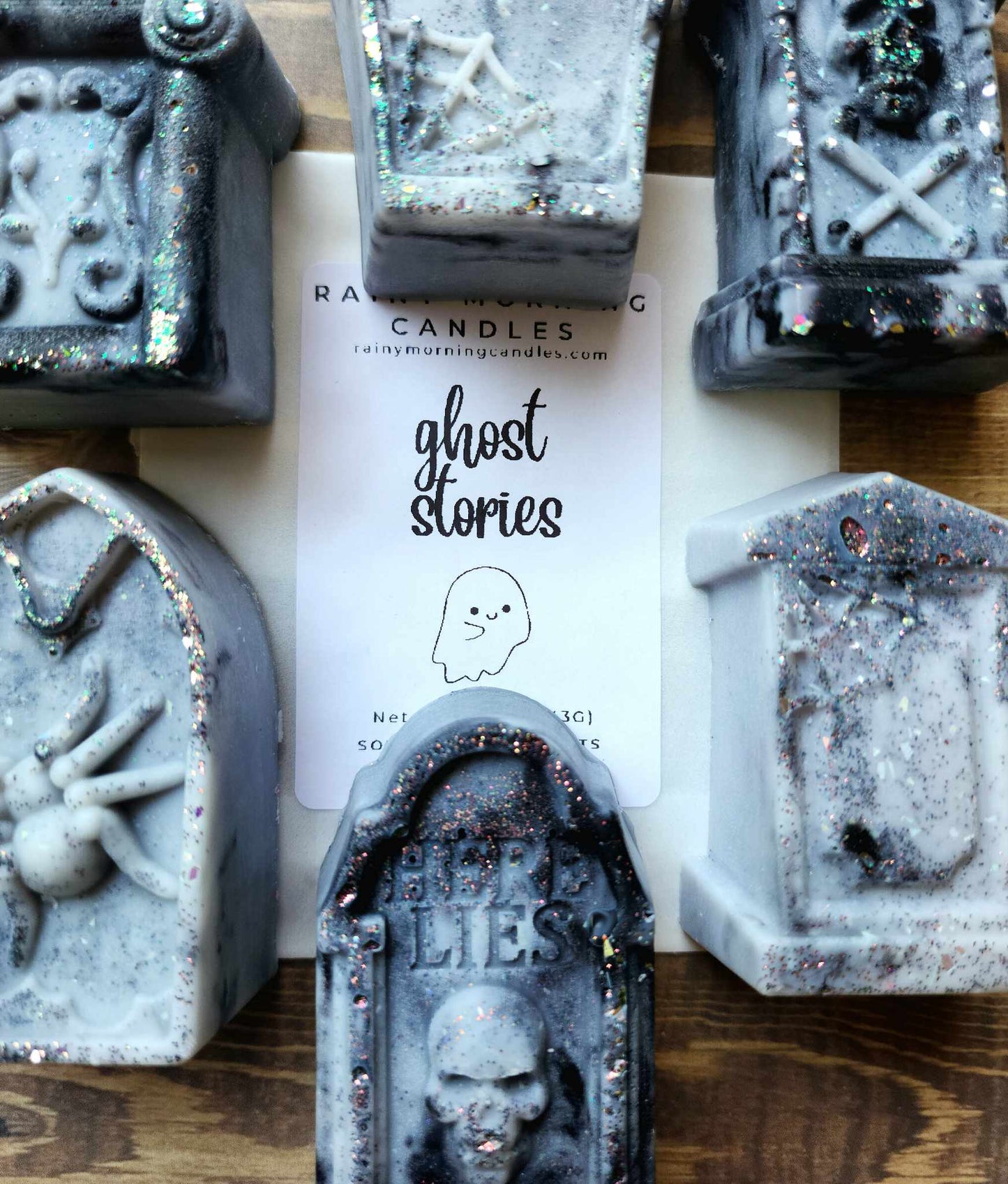 Ghost Stories | Tombstone Shaped Halloween Wax Melts