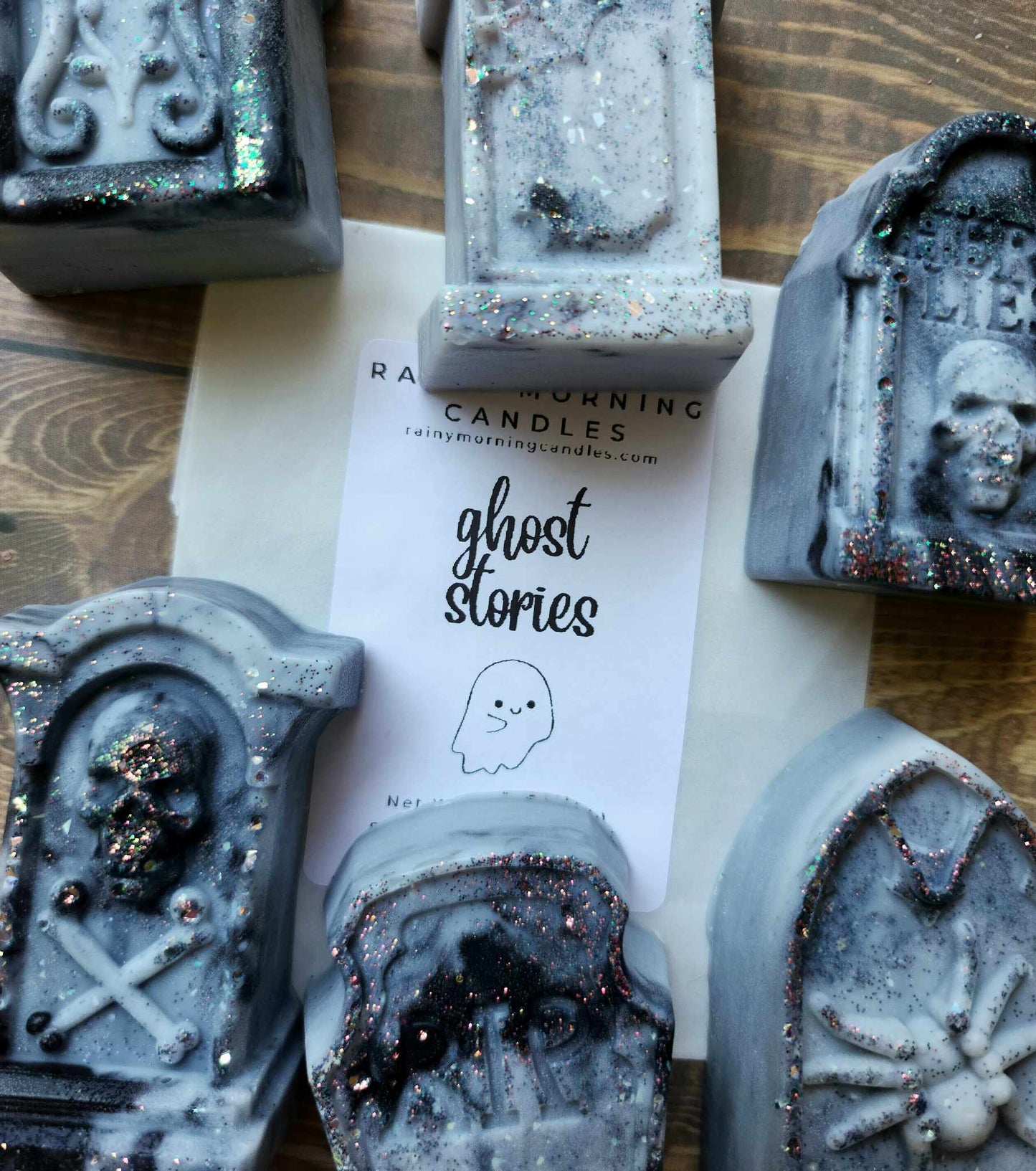 Ghost Stories | Tombstone Shaped Halloween Wax Melts
