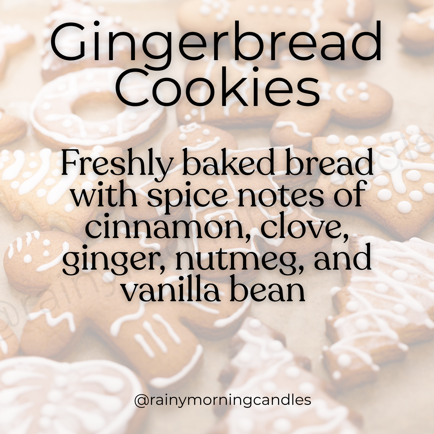 Gingerbread Cookies | Holiday Wax Melts