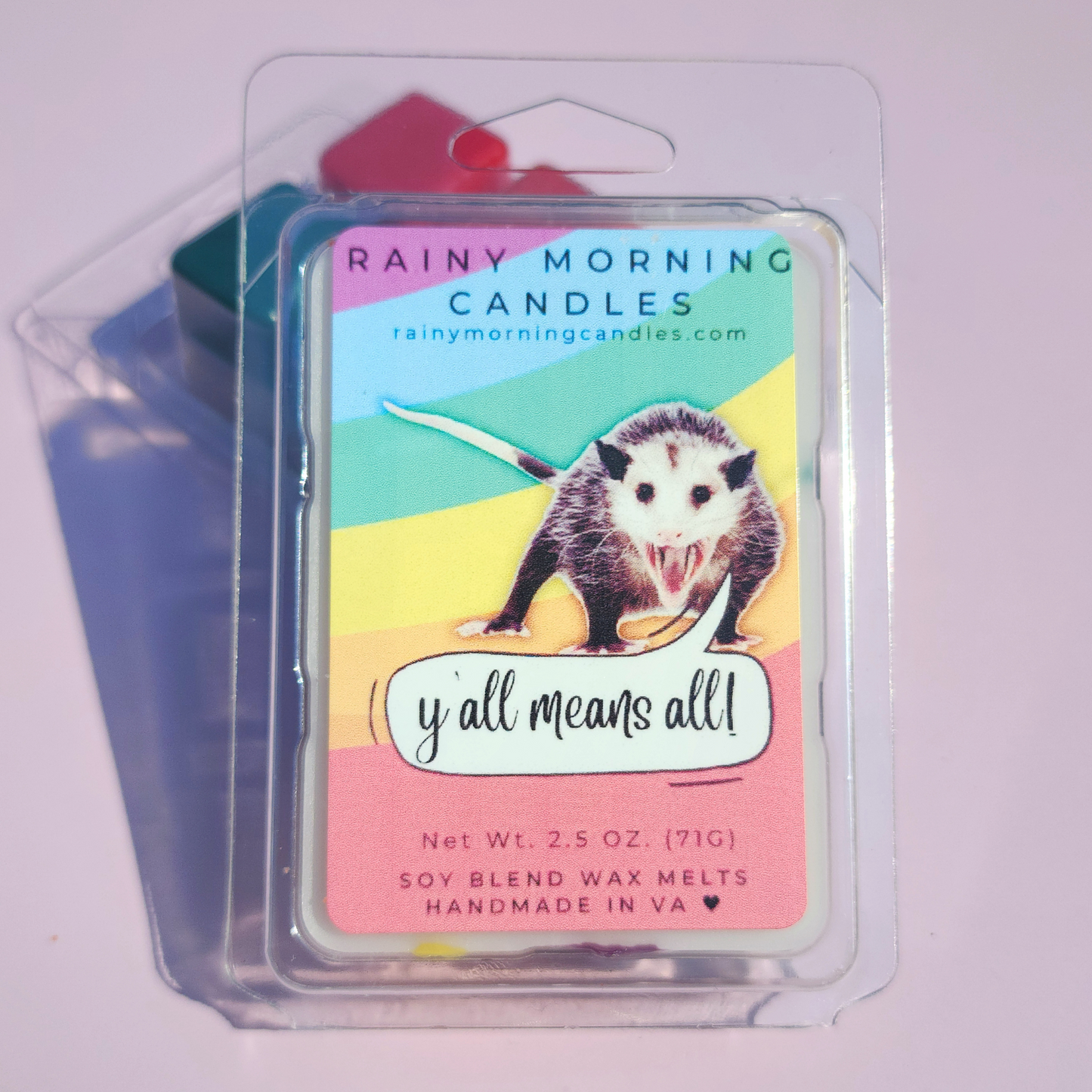 Y'all Means All | Pride Possum Wax Melts