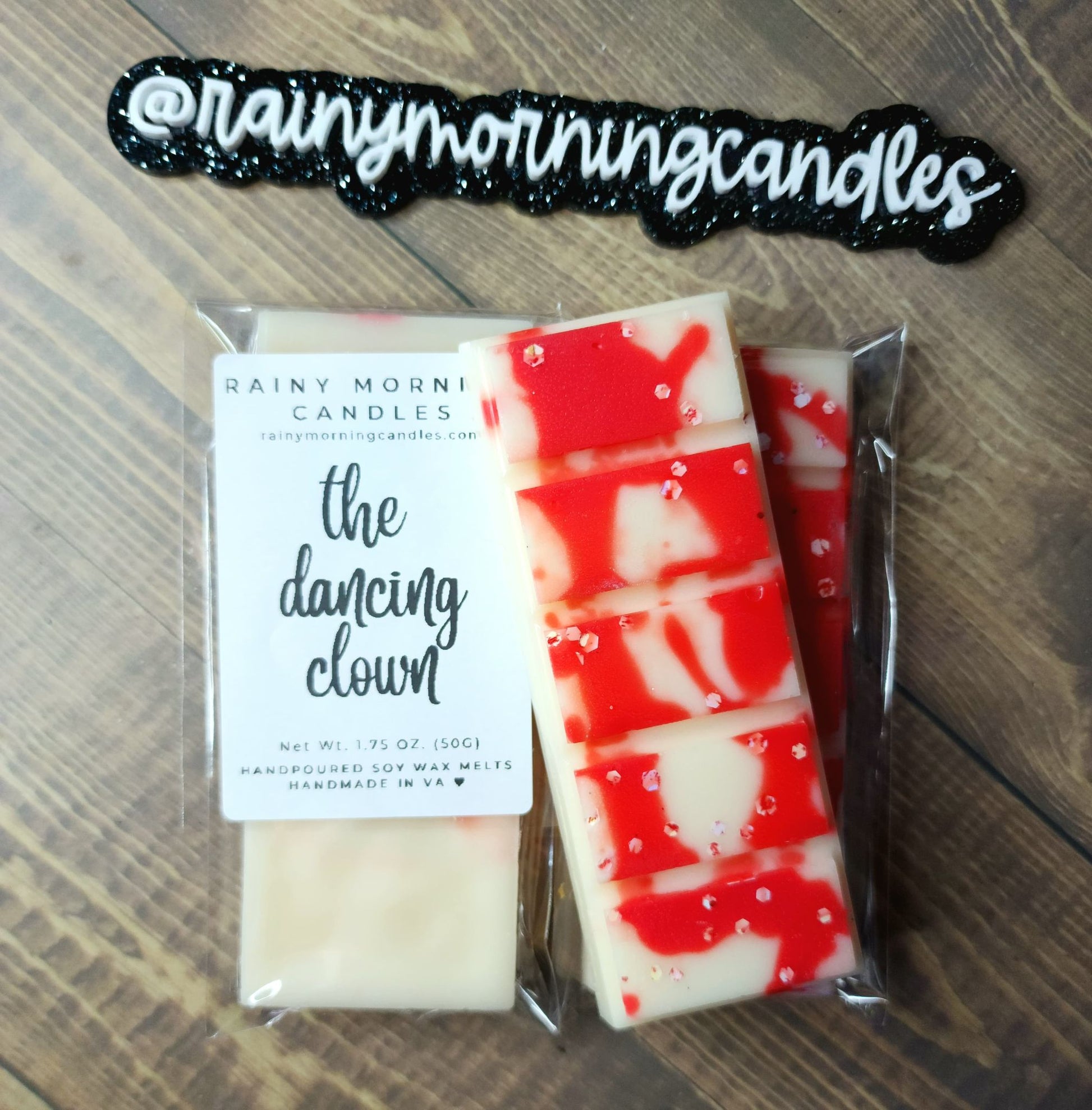The Dancing Clown | Wax Melts - Rainy Morning Candles
