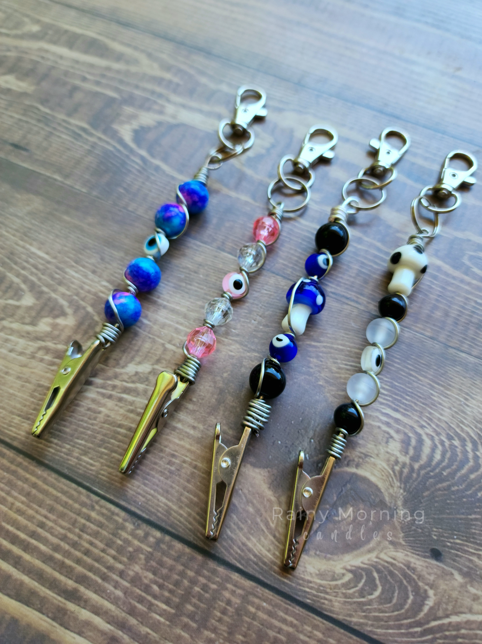 crystal roach clips - many options