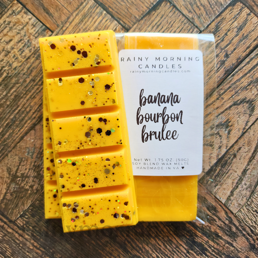 Banana Bourbon Brulee | Fall Wax Melts