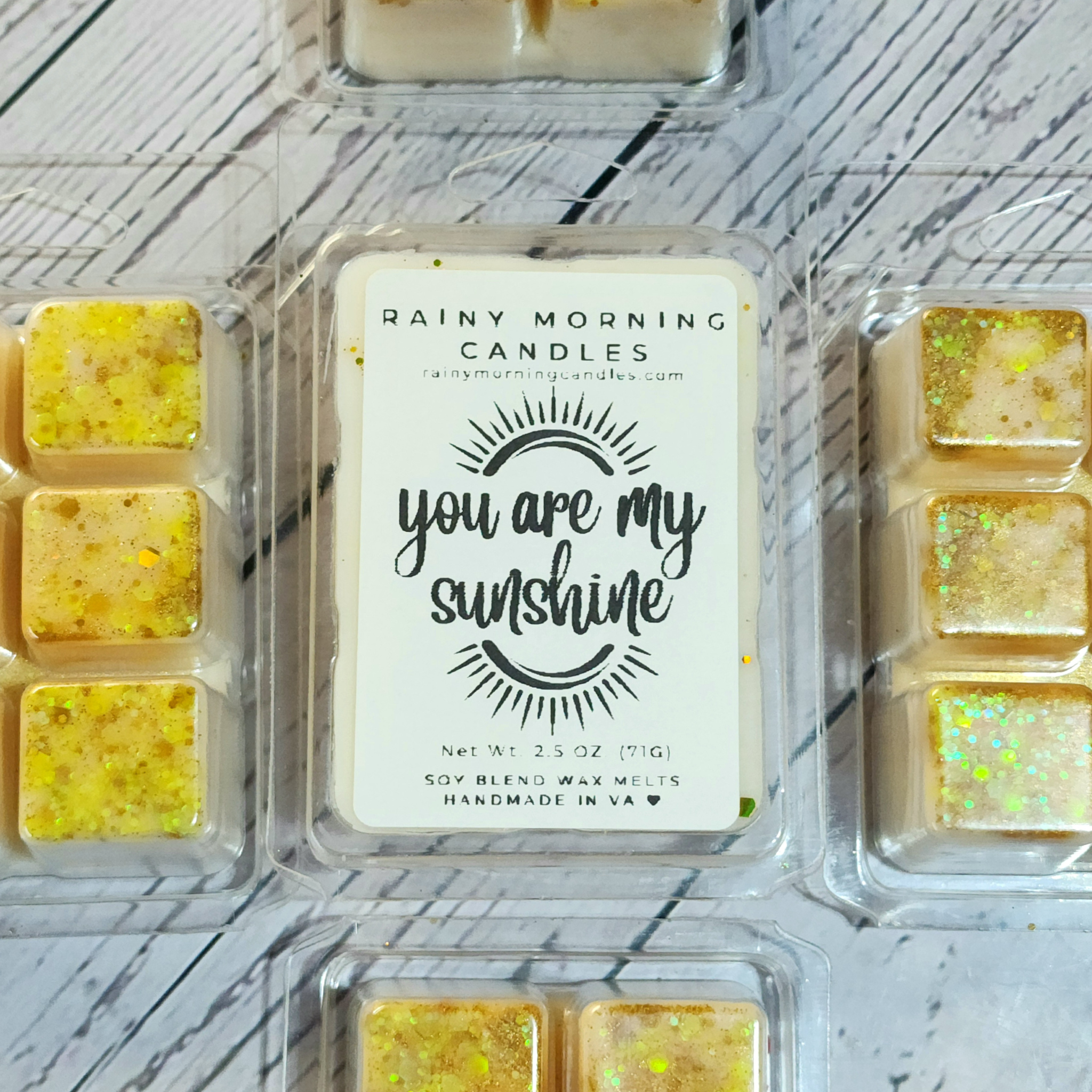 You Are My Sunshine | Citrus + Sunflower | Wax Melts