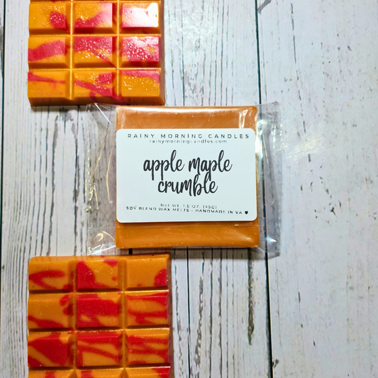 Apple Maple Crumble | Fall Wax Melts