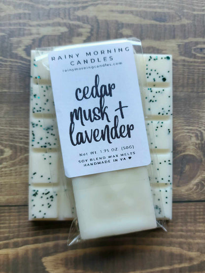 Cedar Musk + Lavender | Wax Melts