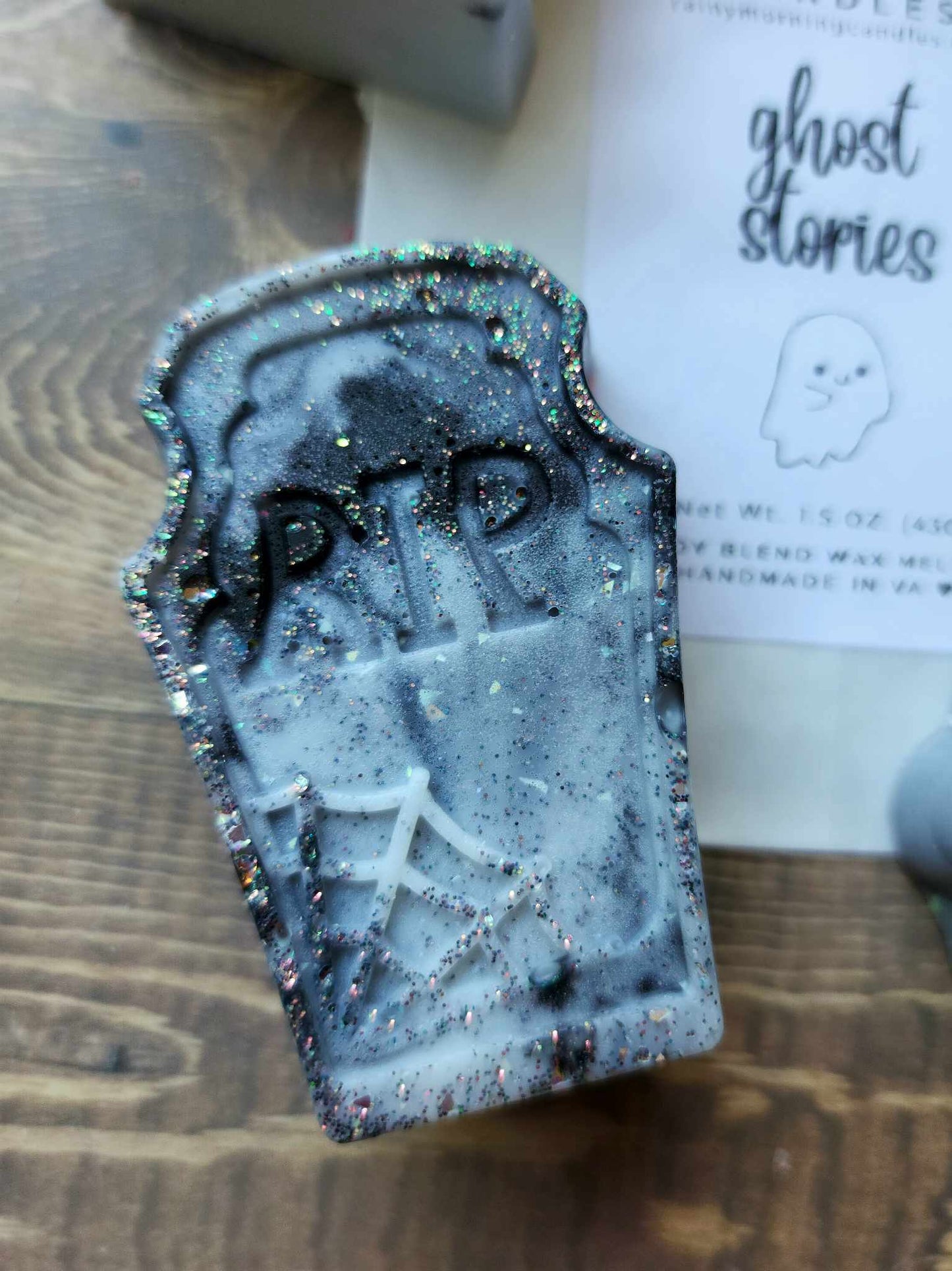 Ghost Stories | Tombstone Shaped Halloween Wax Melts