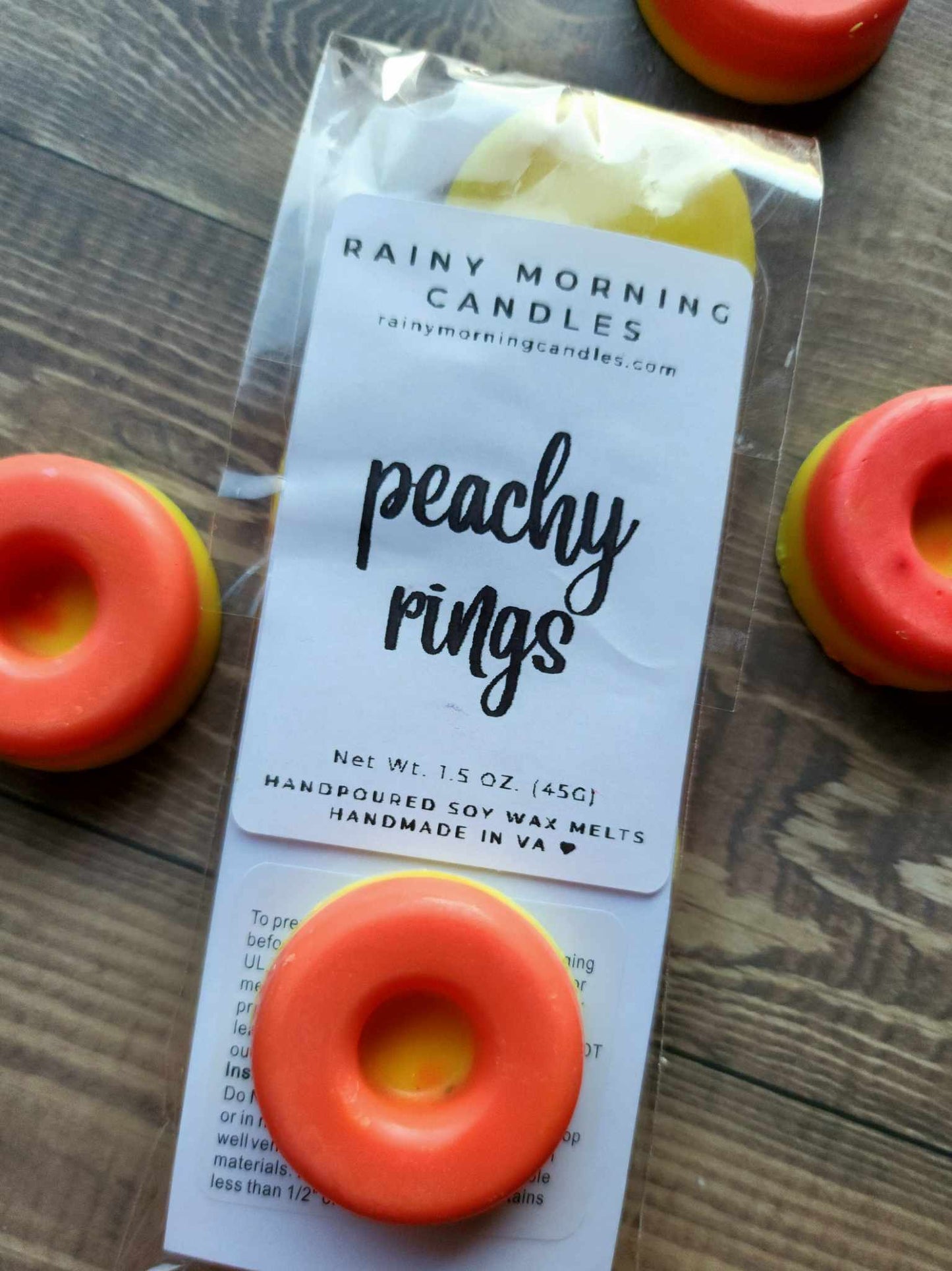 Peachy Rings | Wax Melts