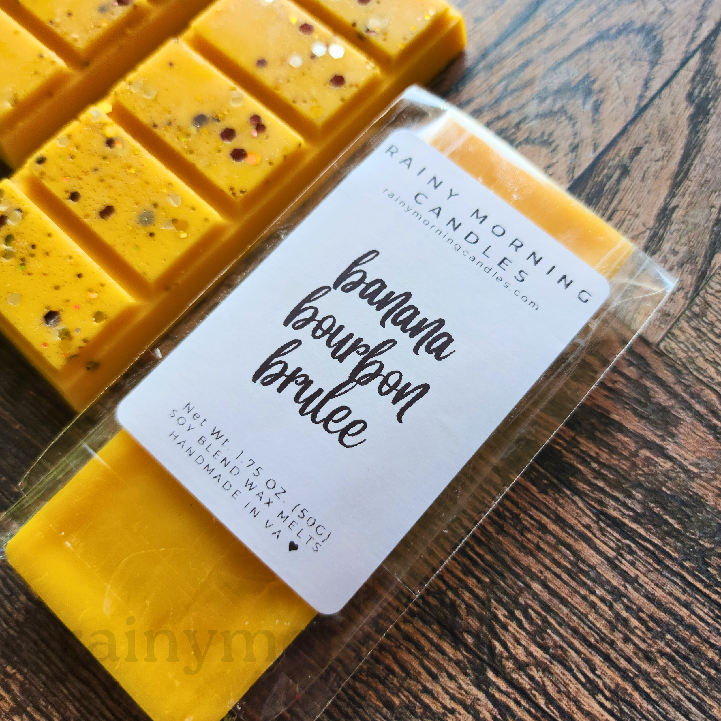 Banana Bourbon Brulee | Fall Wax Melts