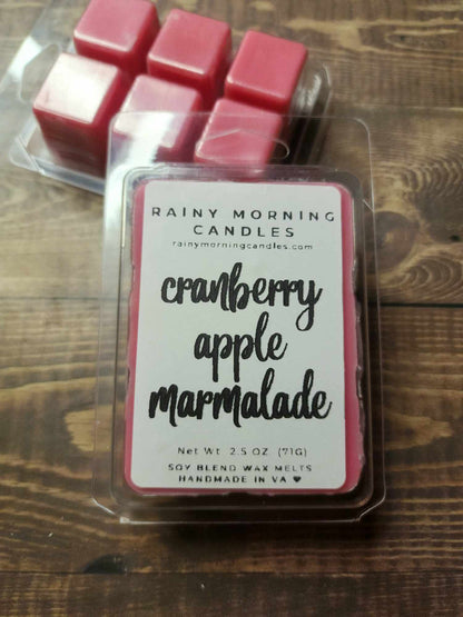 Cranberry Apple Marmalade | January Scent of the Month | Clamshell Wax Melts