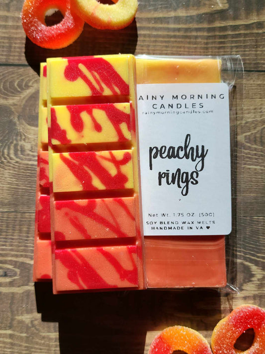 Peachy Rings | Spring Wax Melts