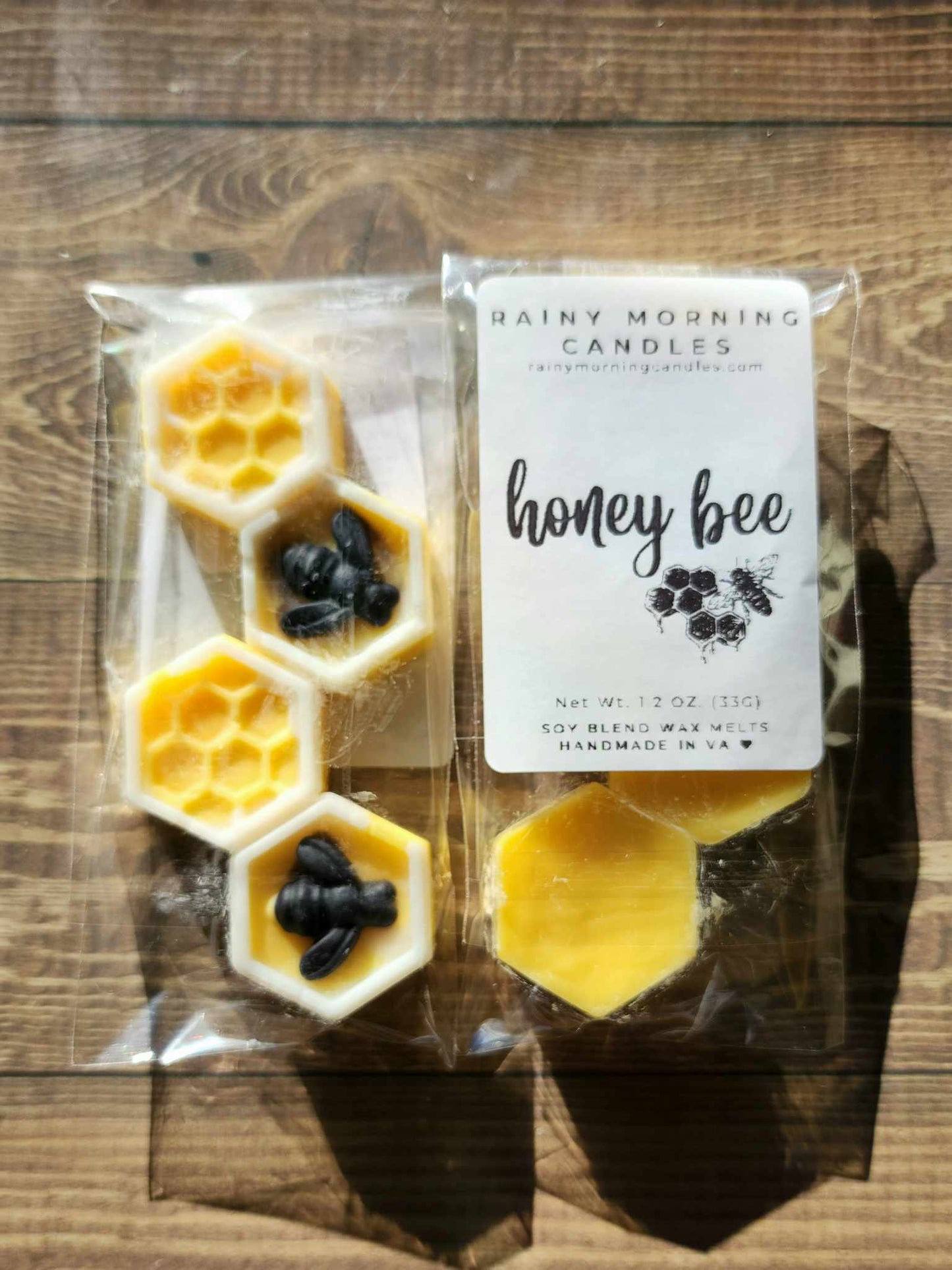 Honey Bee | Honey Comb Shaped Spring Wax Melts