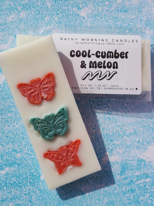 Cool-cumber & Melon | 90s Inspired Wax Melts