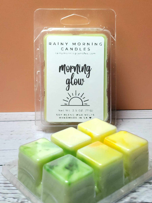 Morning Glow | May Scent of the Month | Clamshell Wax Melts