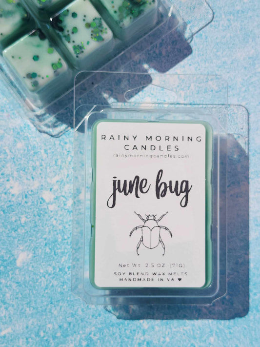 June Bug | June Scent of the Month | Clamshell Wax Melts