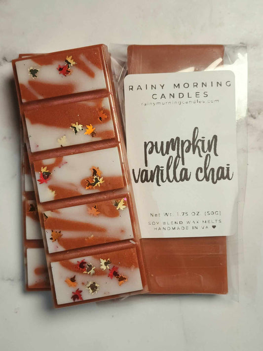 Pumpkin Vanilla Chai | Fall Wax Melts