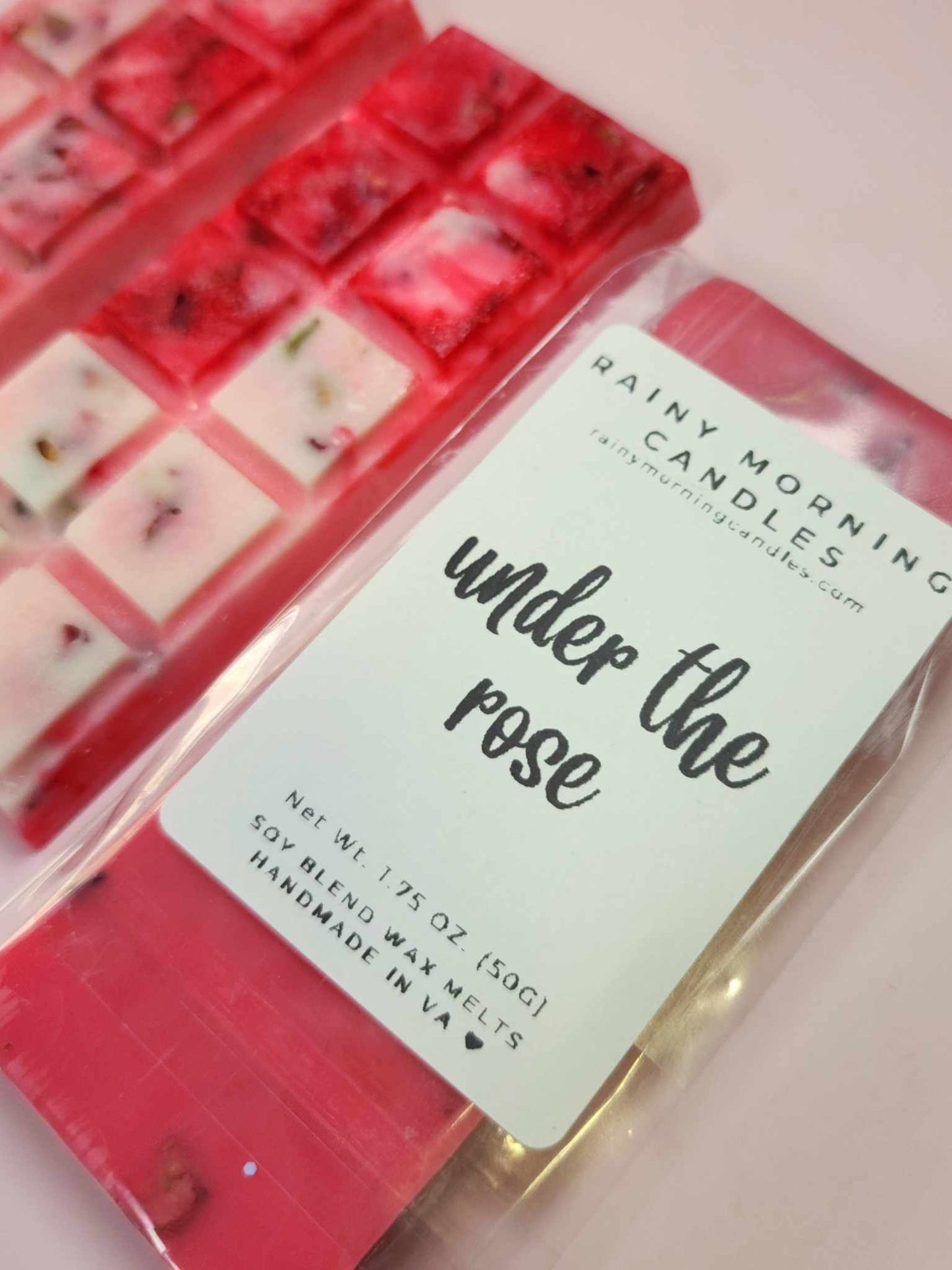 Under The Rose | Fresh Cut Roses | Wax Melts