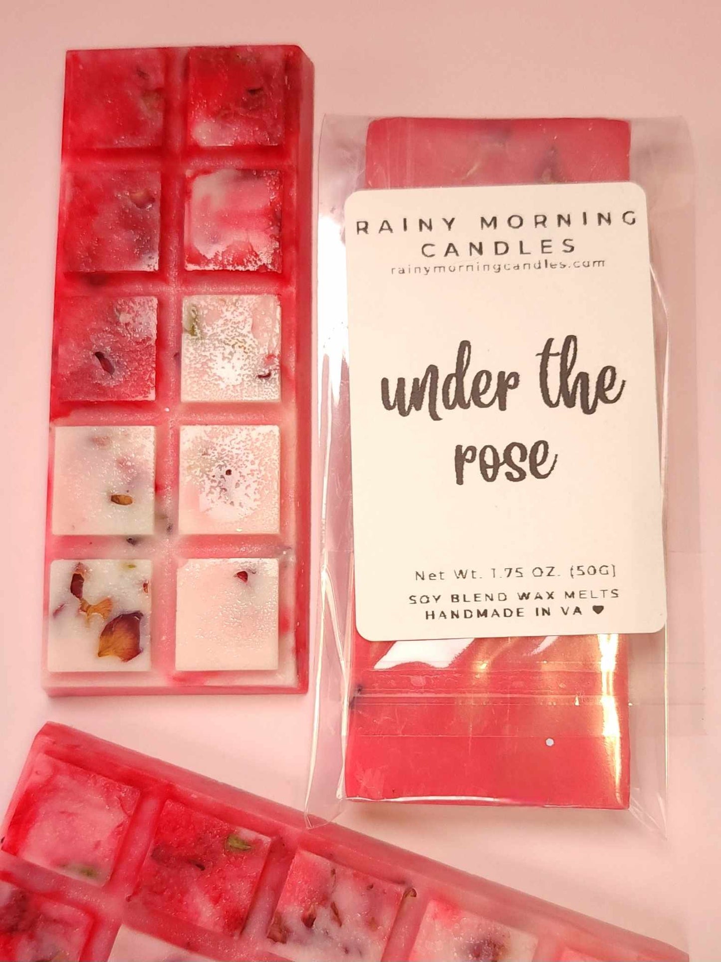 Under The Rose | Fresh Cut Roses | Wax Melts