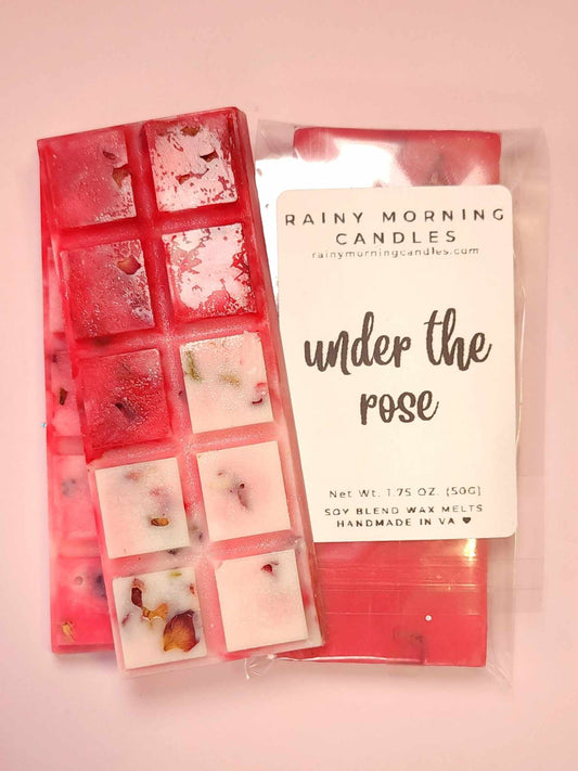 Under The Rose | Fresh Cut Roses | Wax Melts