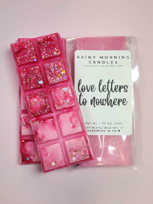 Love Letter to Nowhere | Pink Sugar | Wax Melts