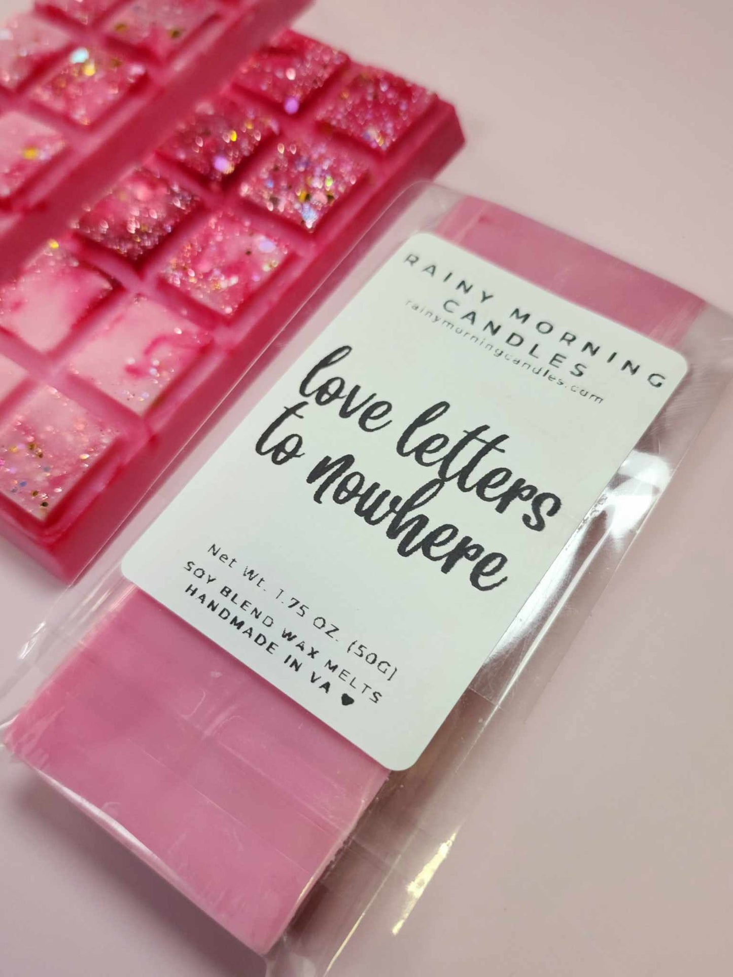 Love Letter to Nowhere | Pink Sugar | Wax Melts