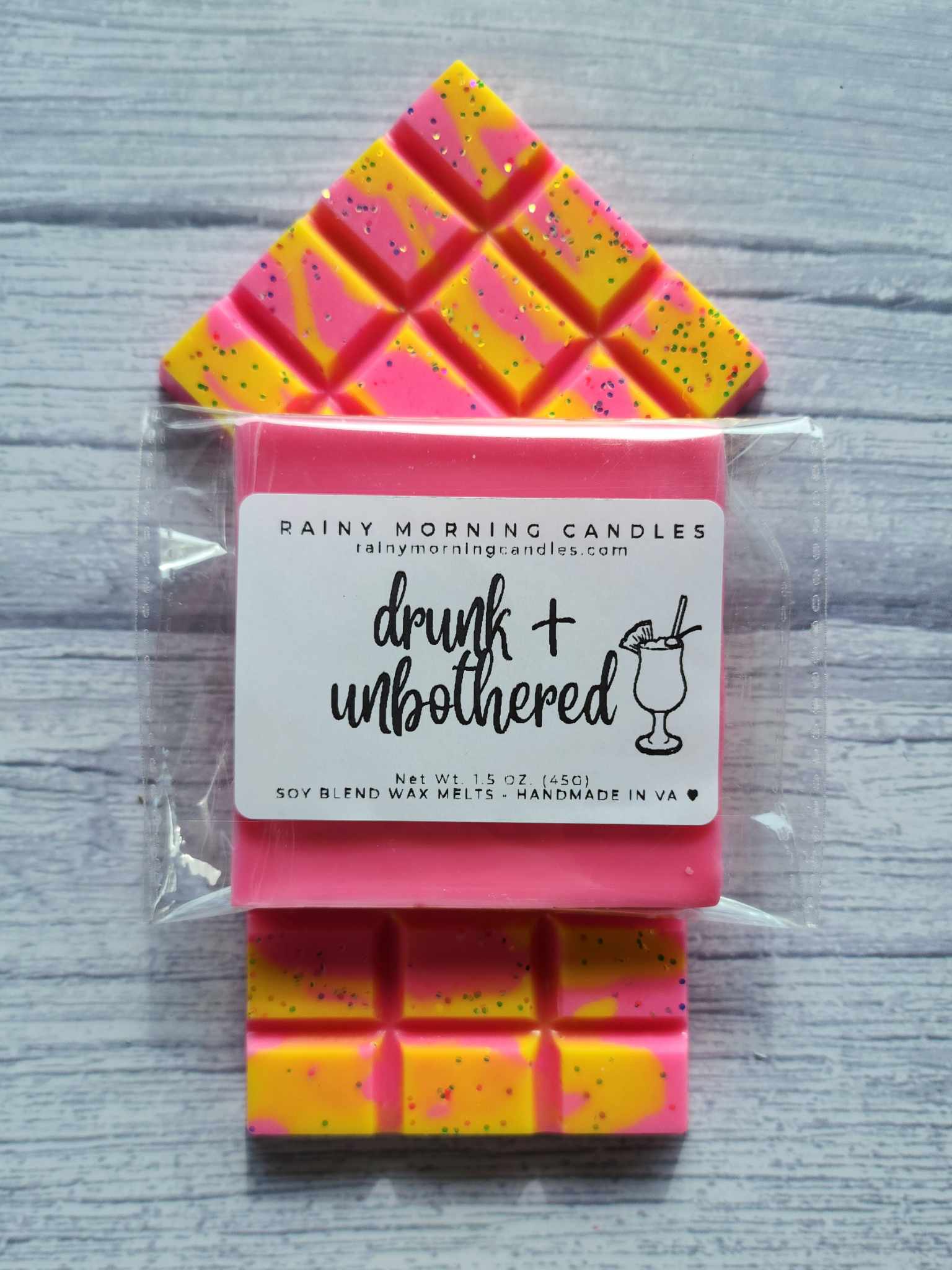 Drunk + Unbothered | Pina Colada Inspired | Wax Melts