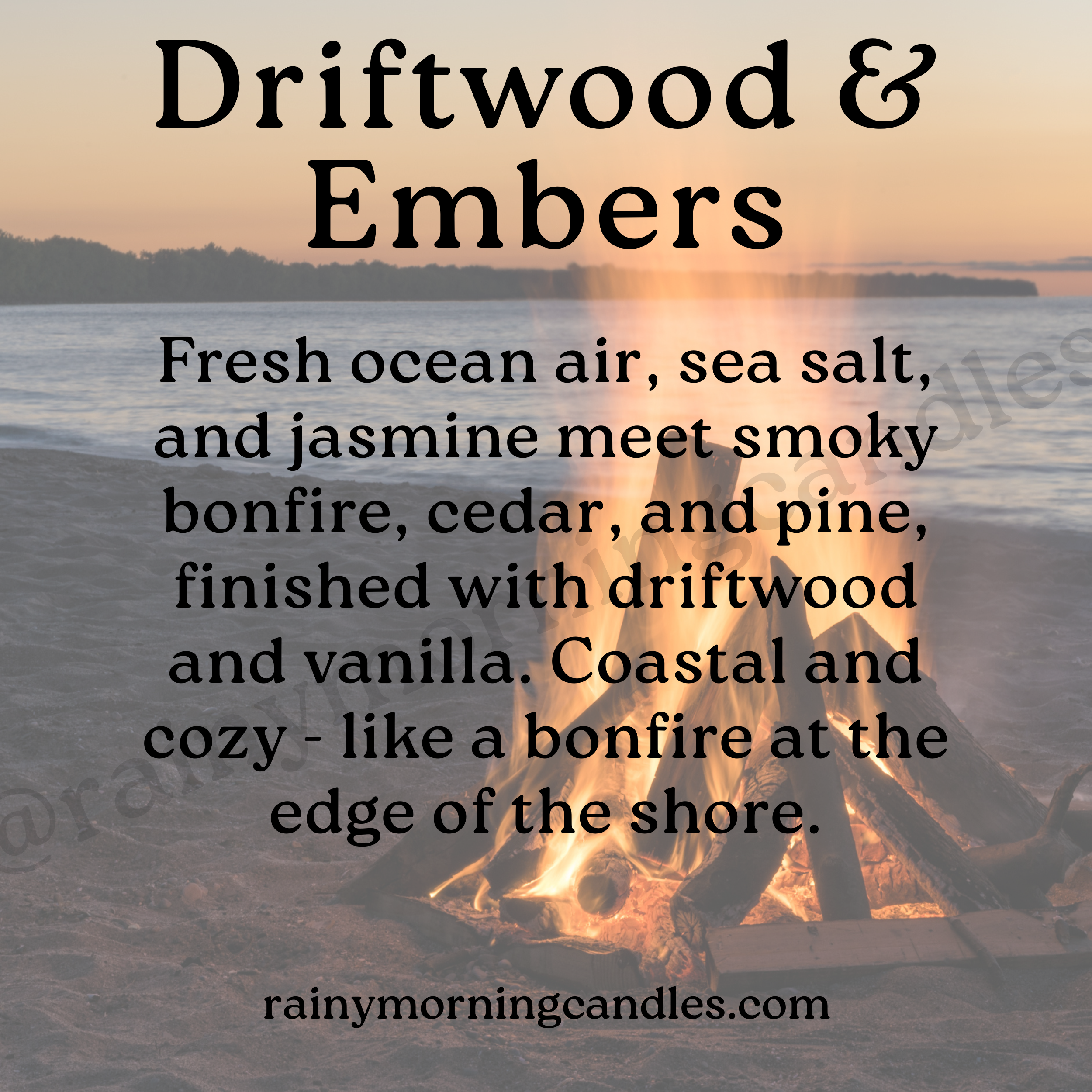 Driftwood & Embers | Fall Wax Melts