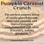 Pumpkin Caramel Crunch | Fall Wax Melts