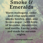 Smoke & Emeralds | Fall Wax Melts
