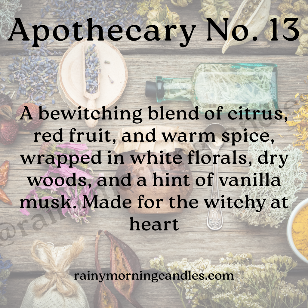 Apothecary No. 13 | Fall Wax Melts