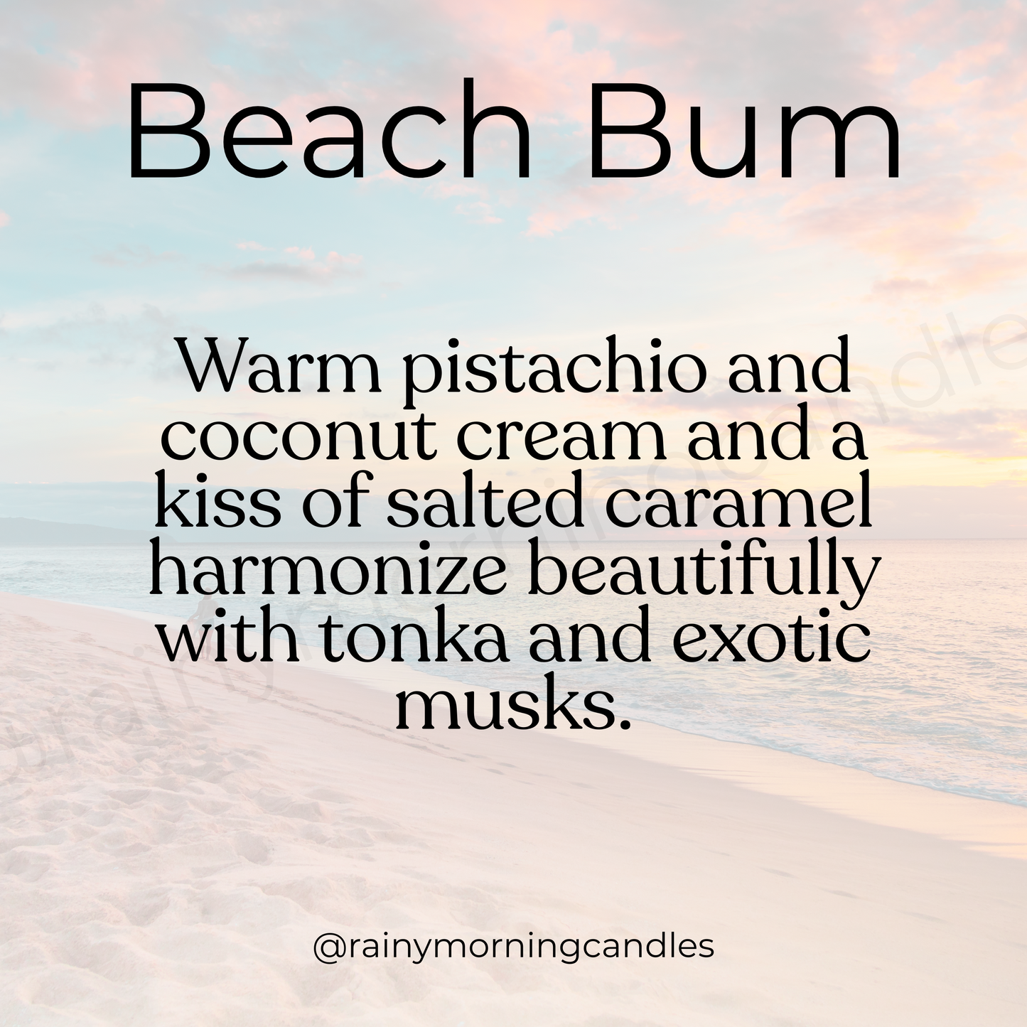 Beach Bum | Bum Bum Cheirosa 62 Inspired Wax Melts