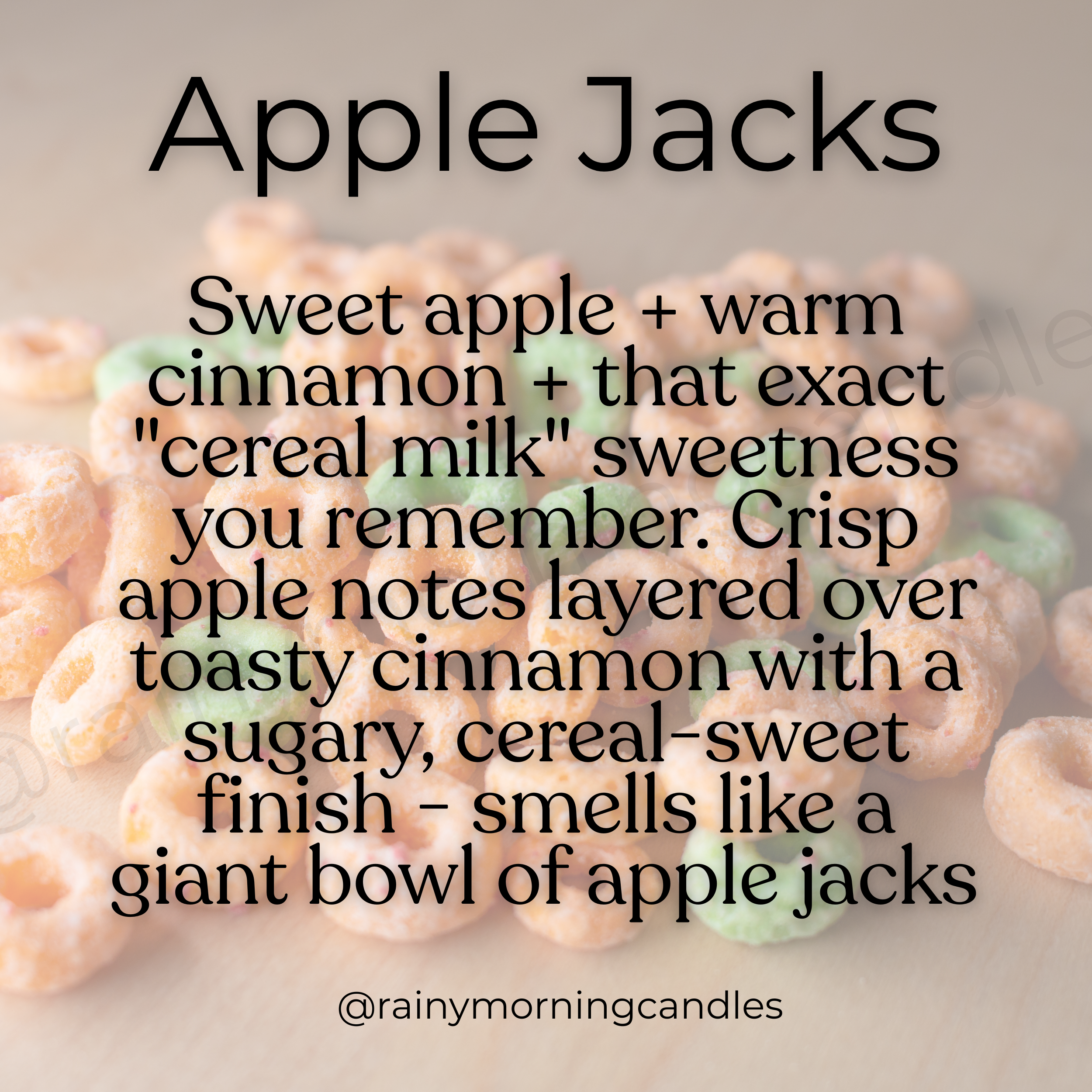 Apple Jacks | Wax Melts