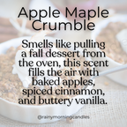 Apple Maple Crumble | Fall Wax Melts