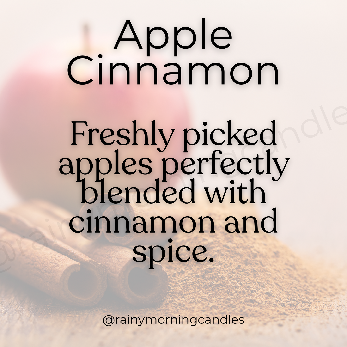 Apple Cinnamon | Wax Melts