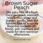 Brown Sugar Peach | Wax Melts