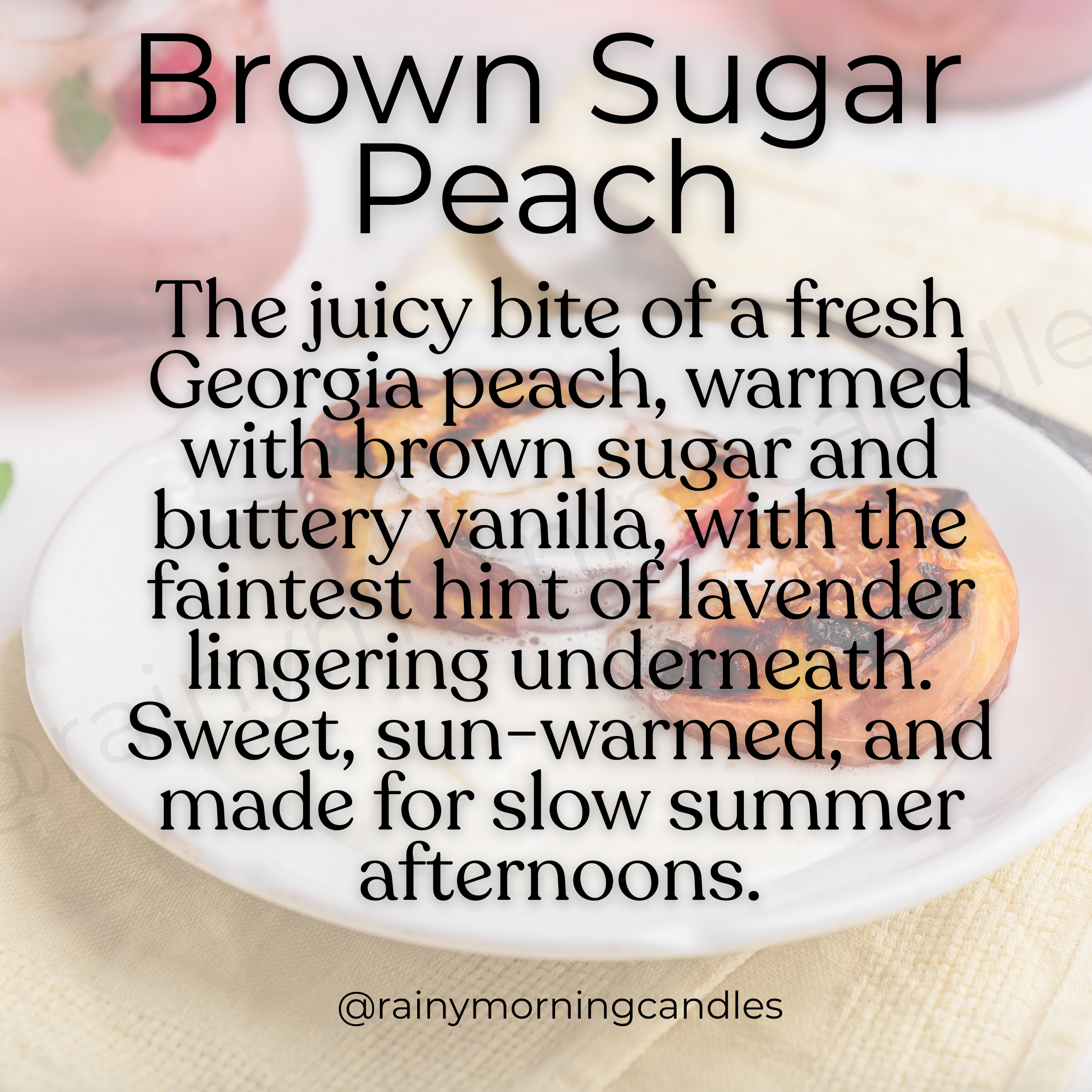 Brown Sugar Peach | Wax Melts