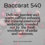 Baccarat 540 | Wax Melts