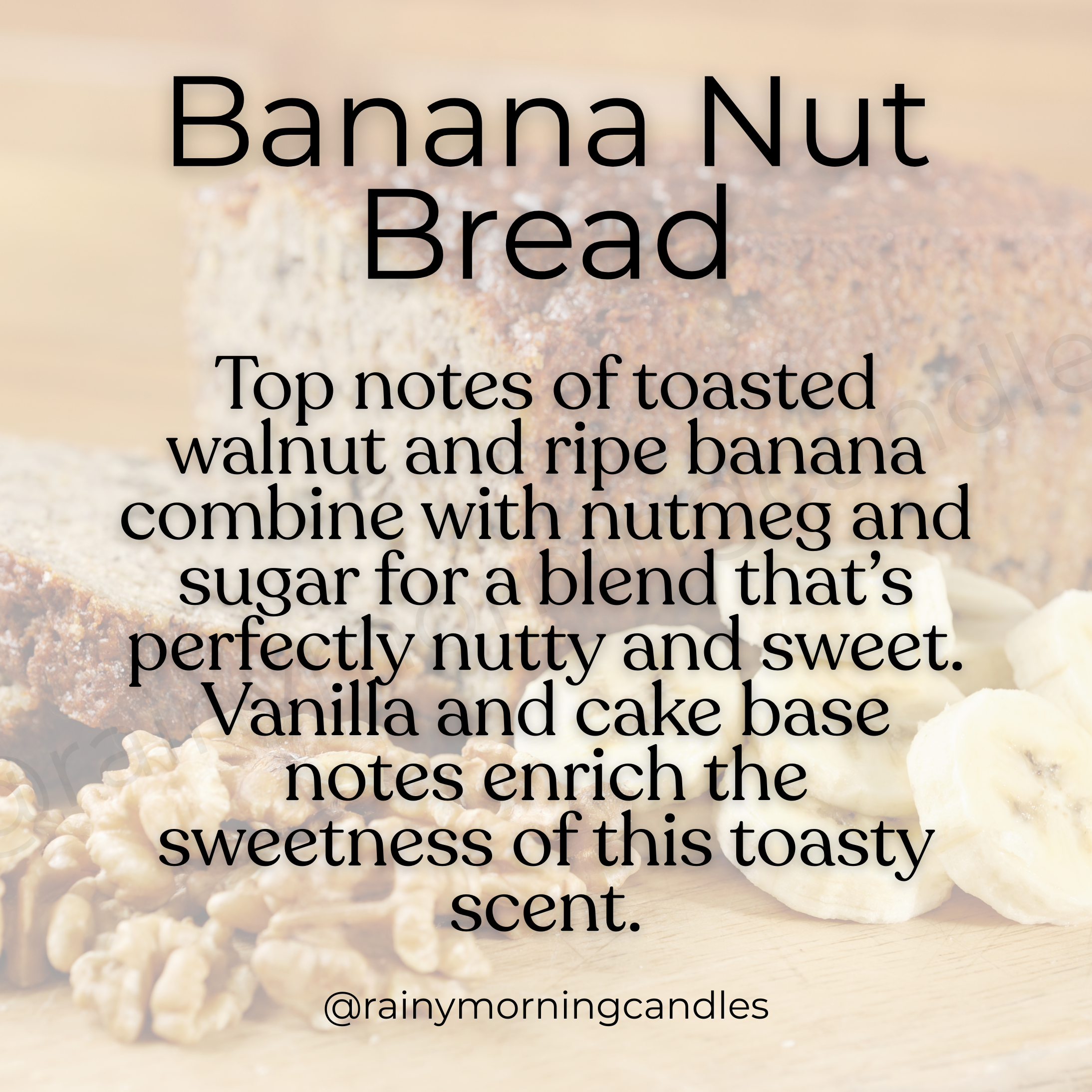 Banana Nut Bread | Wax Melts