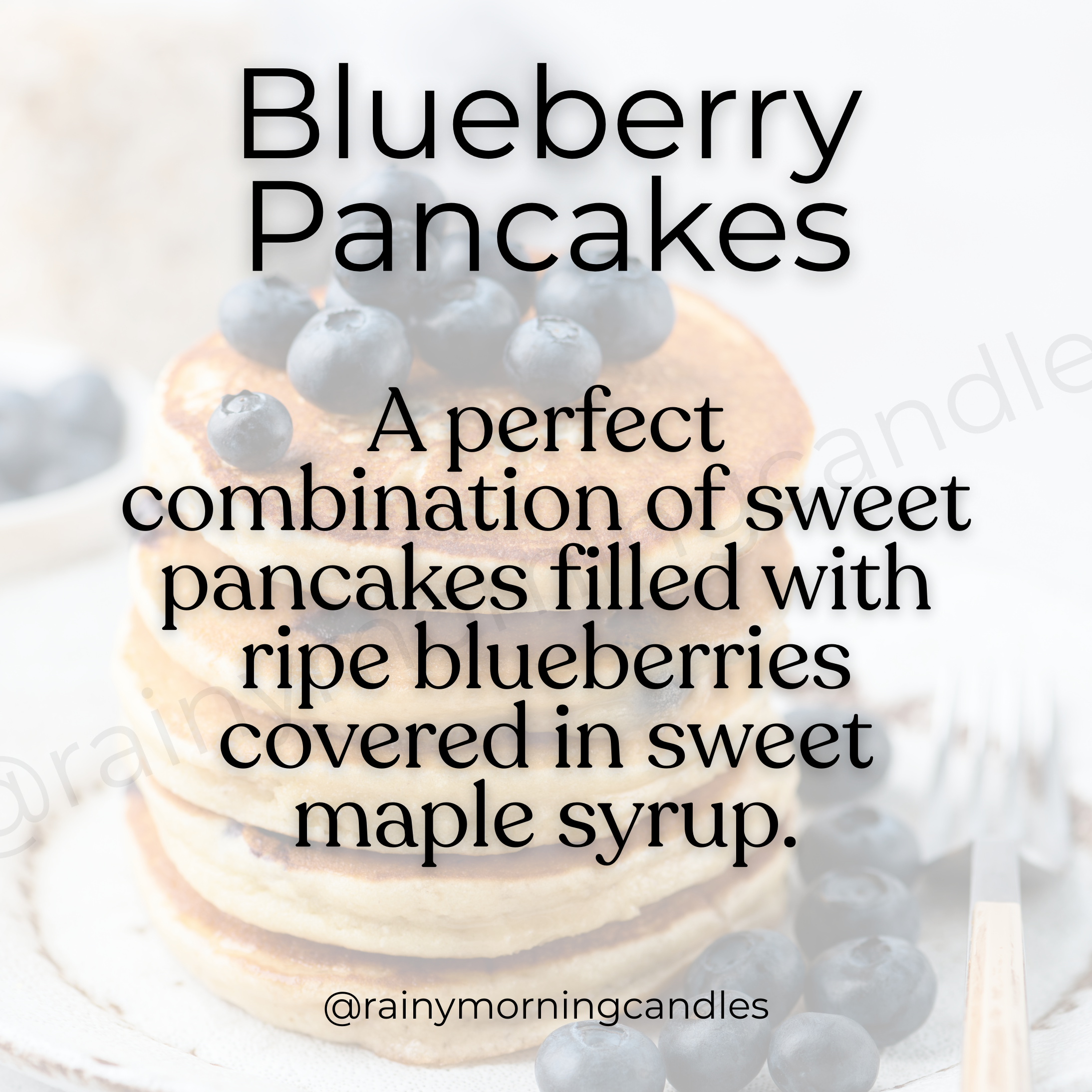 Blueberry Pancakes | Wax Melts
