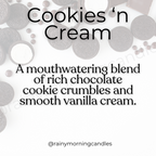 Cookies 'n Cream | Oreo Cookie | Wax Melts