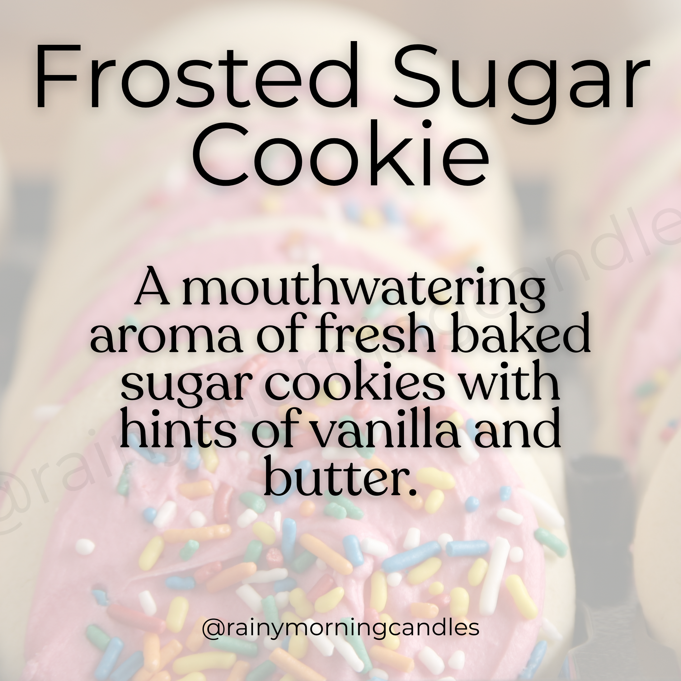 Frosted Sugar Cookies | Wax Melts