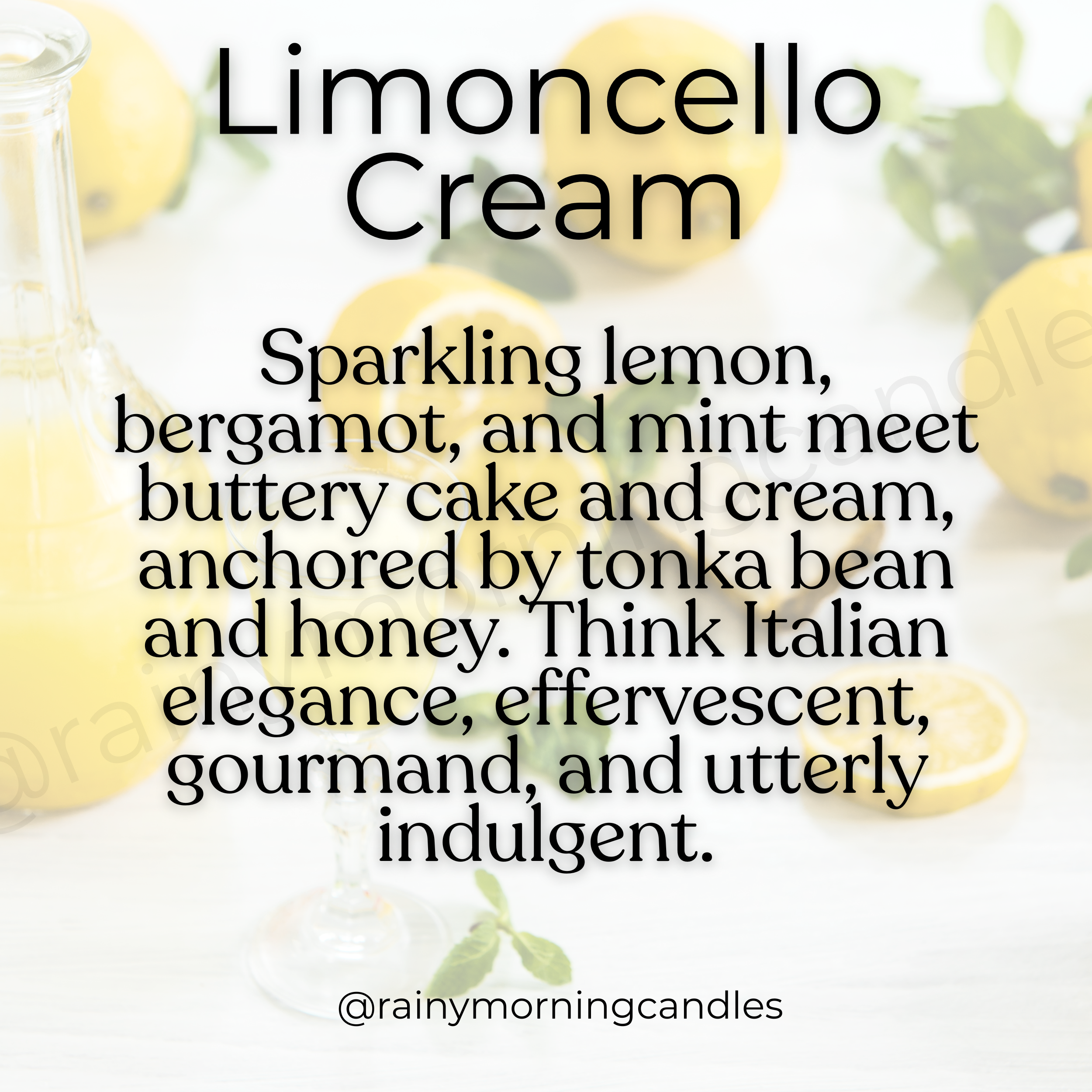 Limoncello Cream | Wax Melts