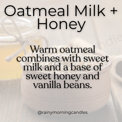 Oatmeal Milk + Honey | Honeycomb Wax Melts