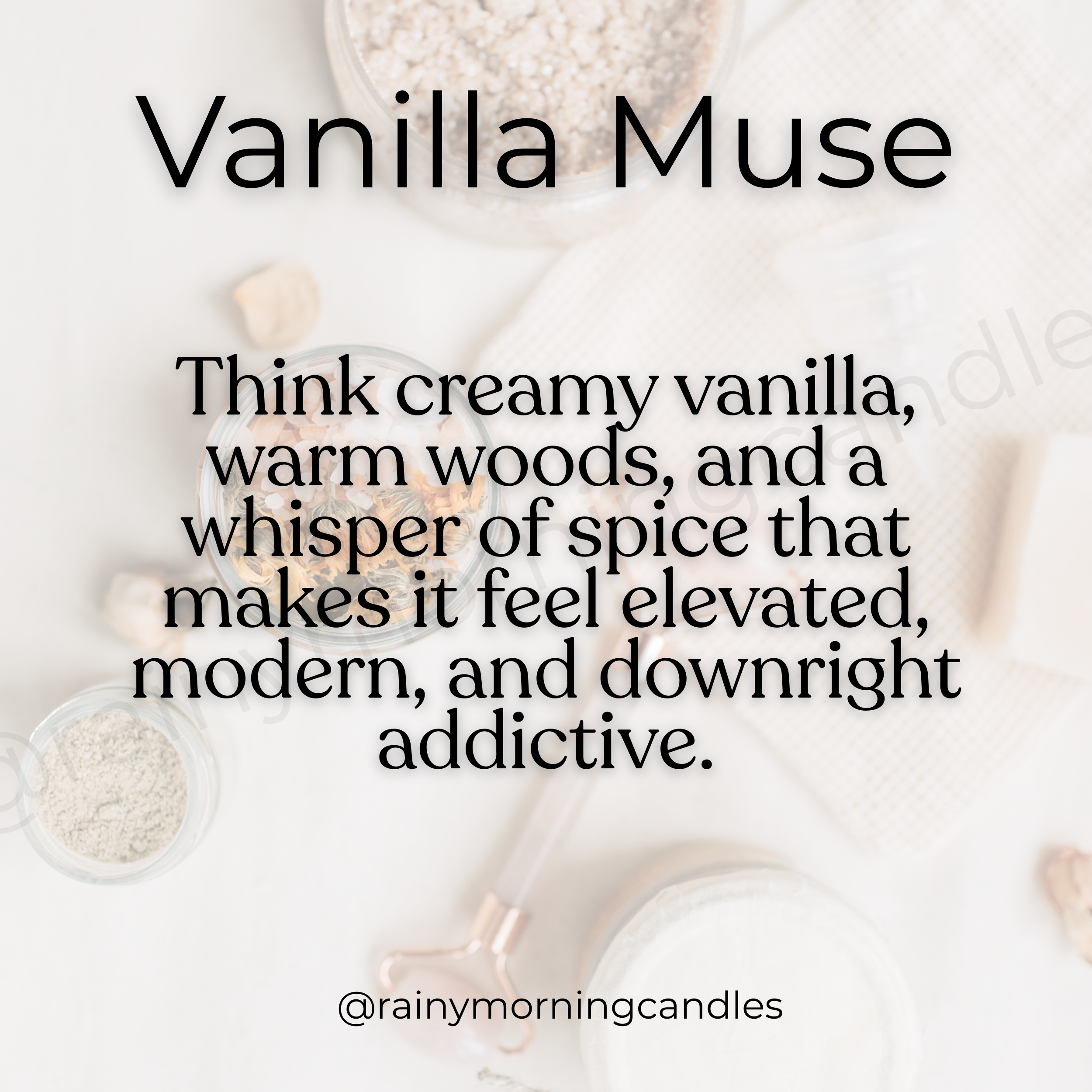 Vanilla Muse | Vanilla Skin Inspired Wax Melts
