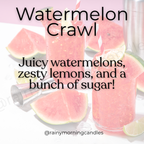 Watermelon Crawl | Watermelon Lemonade Wax Melts