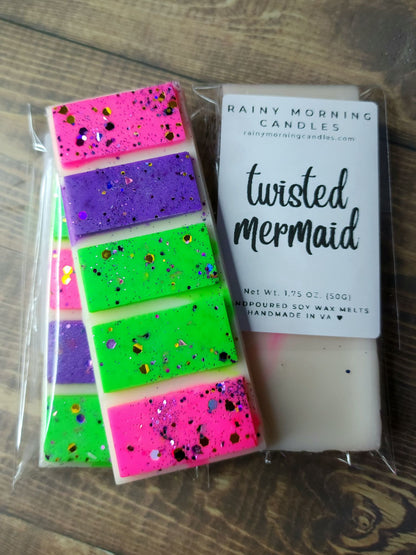 Twisted Mermaid | Wax Melts - Rainy Morning Candles 