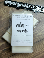 Calm + Serene | Grapefruit & Mint | Take My Last F! Wax Melts